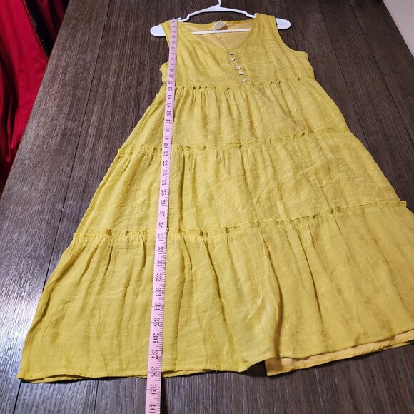 Naif tank summer dress NWOT Green Large - Picture 2 of 9